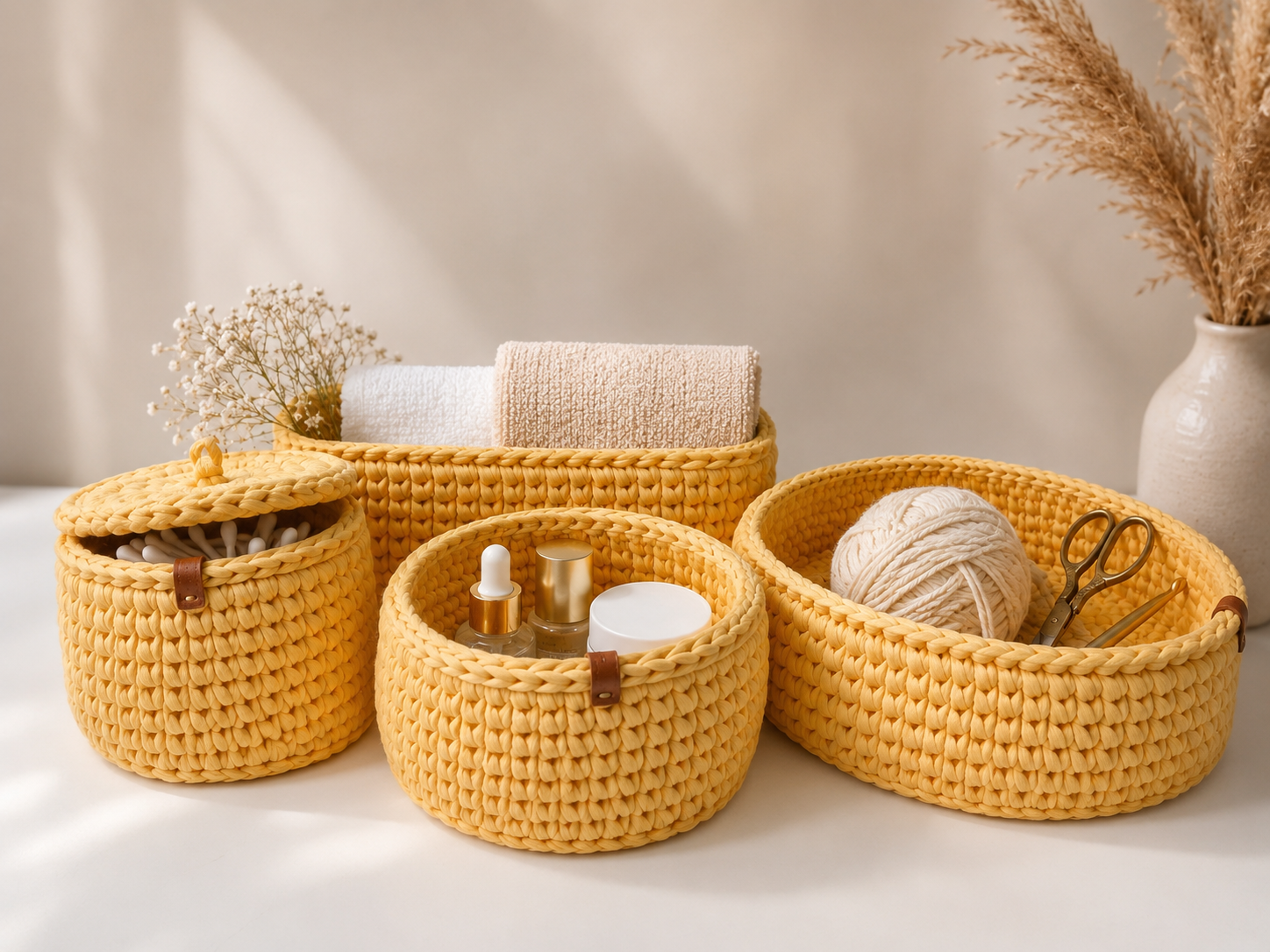 Crochet Baskets