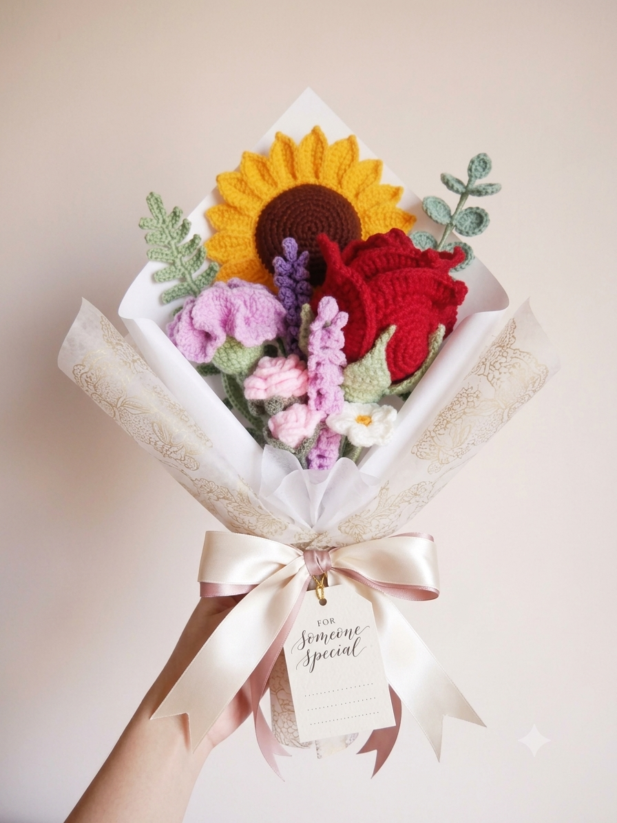 Red Rose Love Bloom Bouquet